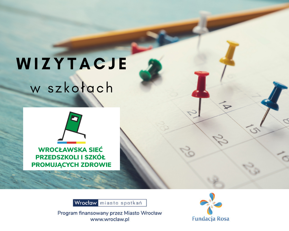 Wizytacje w ramach Wrocławskiej Sieci Przedszkoli i Szkół Promujących Zdrowie