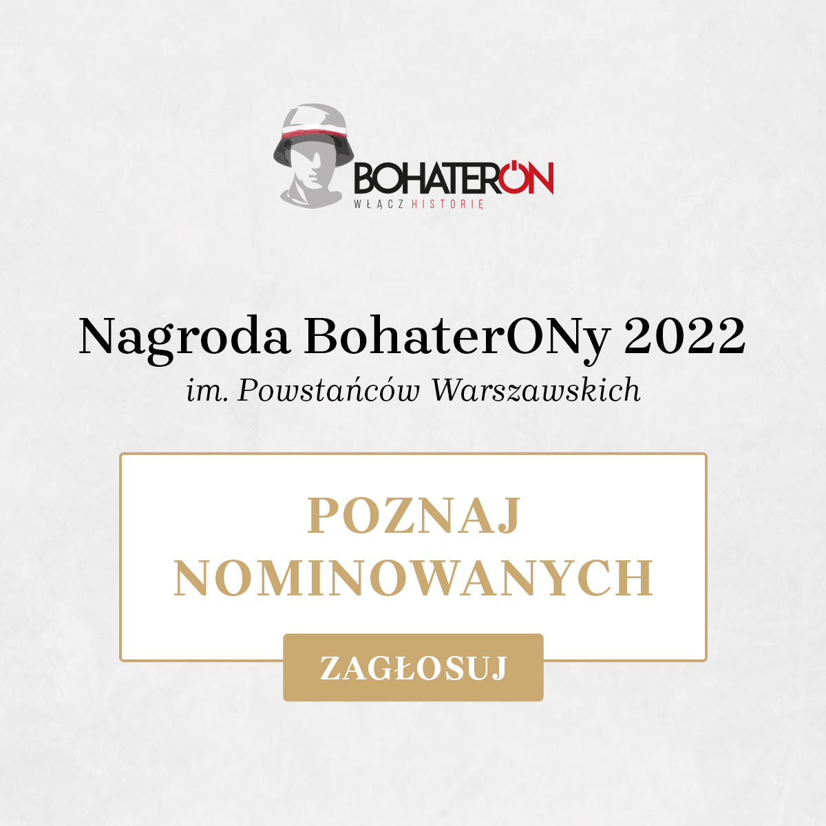 Poznaj nominowanych do Nagrody BohaterONy 2022. Oddaj głos na swoich faworytów do 8 listopada!